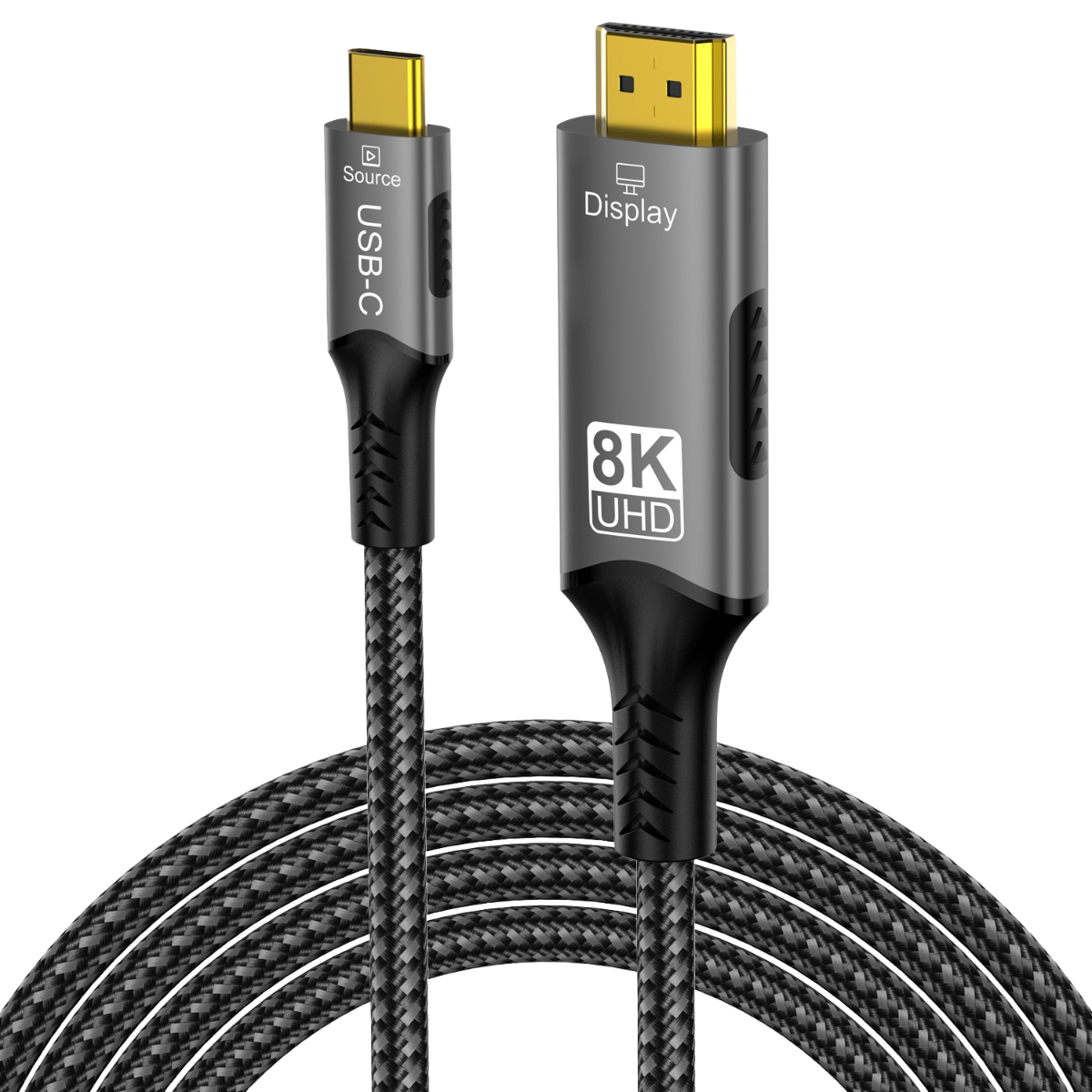 Type-C To HDMI 4K/8K DisplayPort Cable