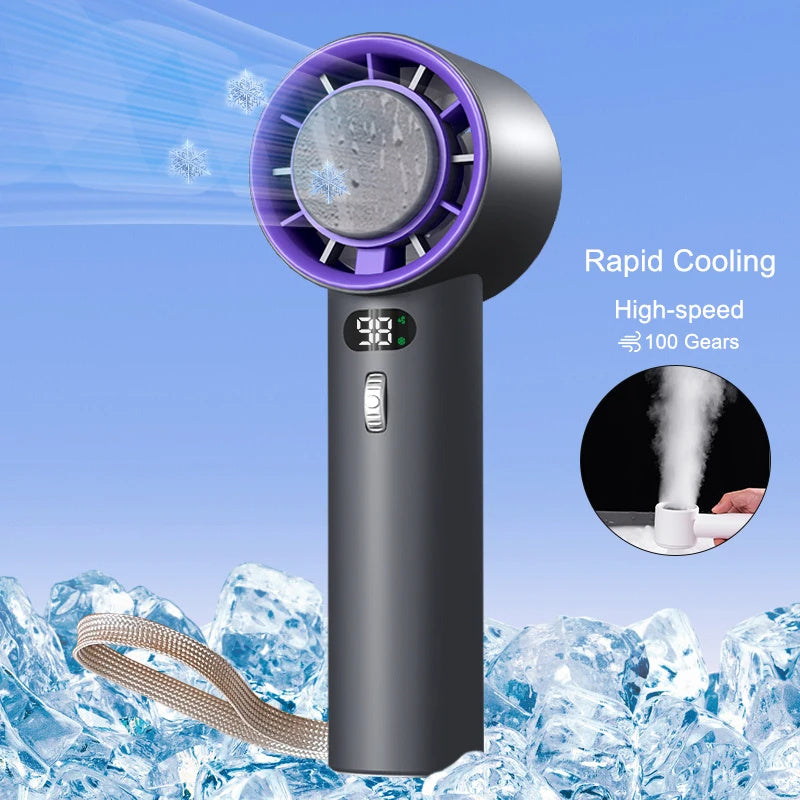 Portable Handheld Turbo Cooling Fan