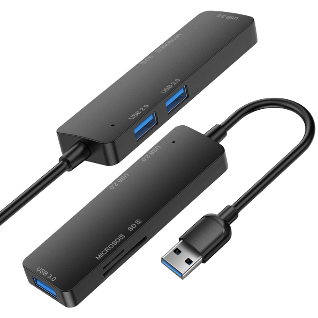 5 in 1 Laptop Simple Hub (Type-C/USB)